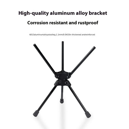 Compact Camping Chair Portable Folding Lightweight – Telescoping Seat Folds to Bottle Size 300lb - GiftMira
