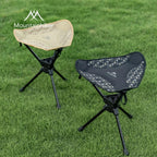 Compact Camping Chair Portable Folding Lightweight – Telescoping Seat Folds to Bottle Size 300lb - GiftMira