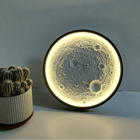 Creative Moon Shadow Wall Lamp LED Indoor Lighting Fixture - GiftMira