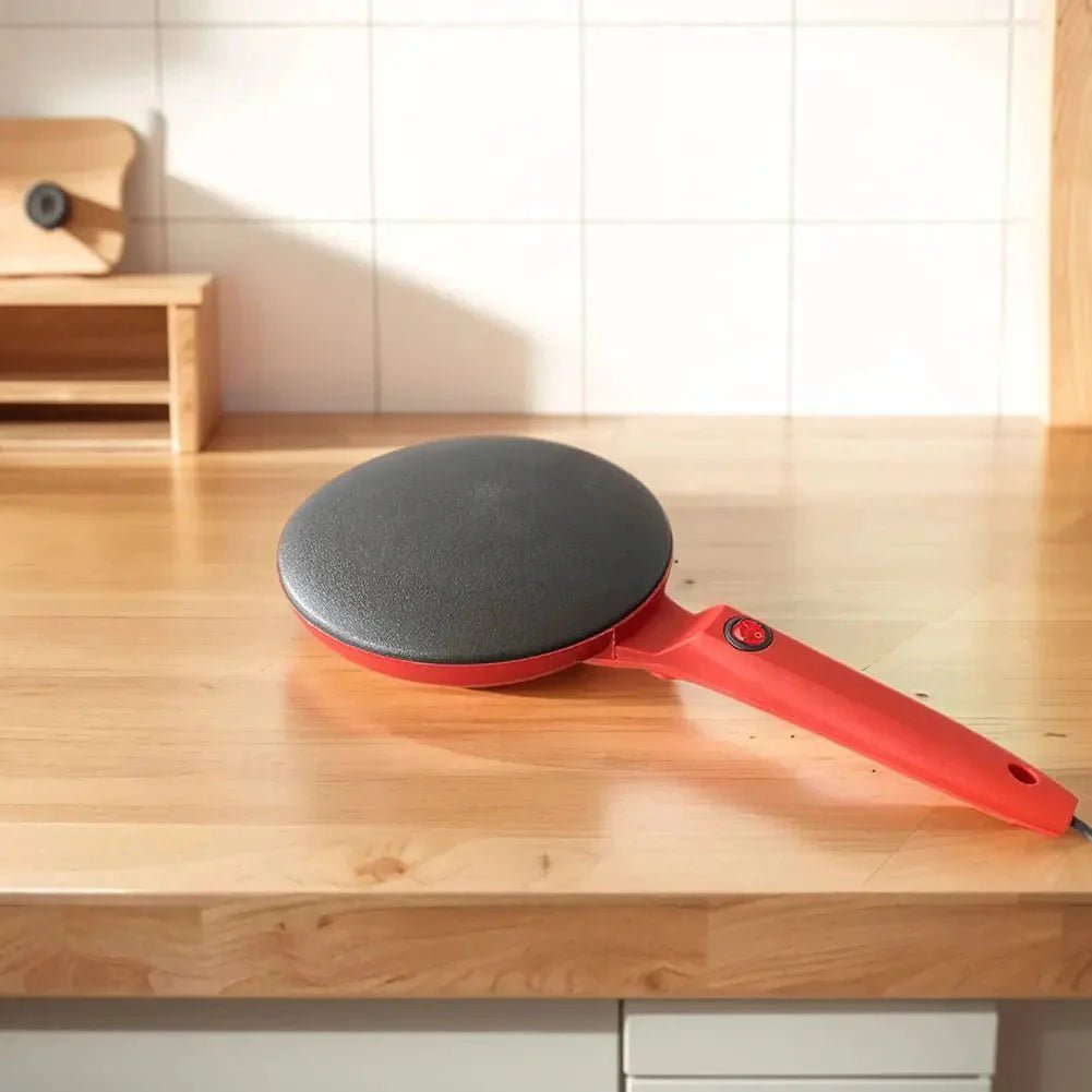 CrispWave Electric Crepe Maker - Best Non - Stick Pancake Griddle - GiftMira