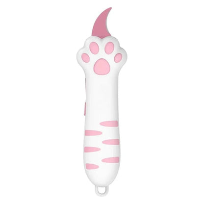 Cute Cat Paw Sharp Box Cutter: Mini Portable Cat Claw Utility Knife - GiftMira
