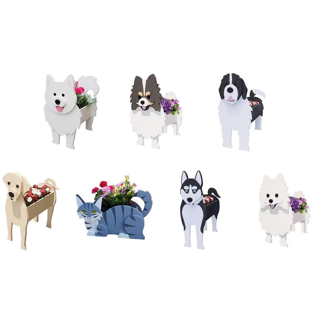Cute Dog - Shaped Flower Pot - Best Handmade Planter for Home & Garden Decor - GiftMira