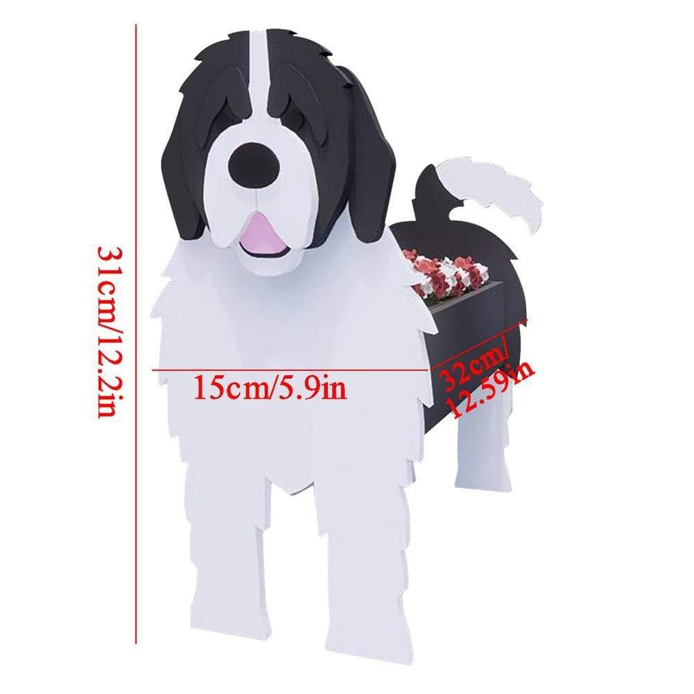 Cute Dog - Shaped Flower Pot - Best Handmade Planter for Home & Garden Decor - GiftMira