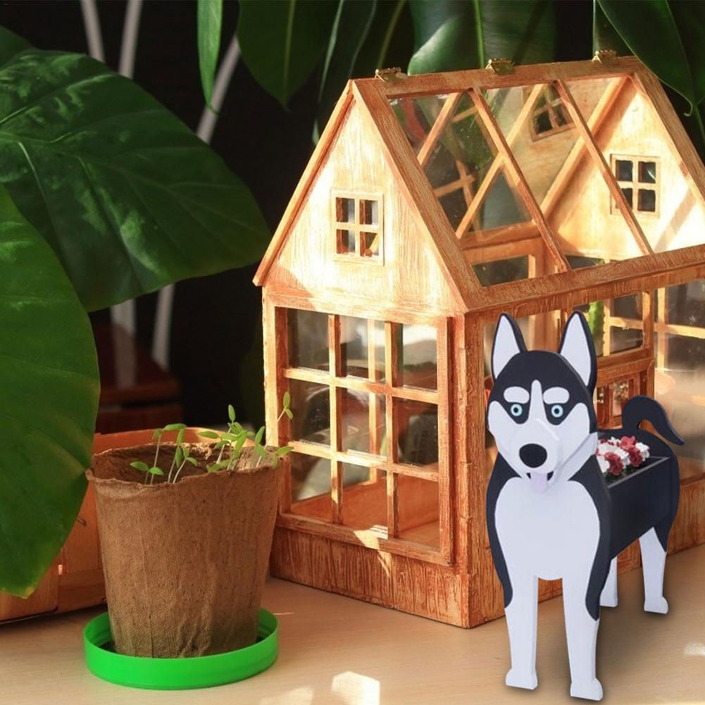Cute Dog - Shaped Flower Pot - Best Handmade Planter for Home & Garden Decor - GiftMira