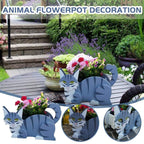 Cute Dog - Shaped Flower Pot - Best Handmade Planter for Home & Garden Decor - GiftMira