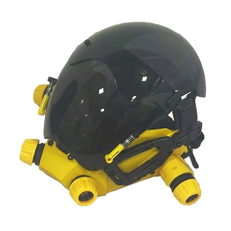 Cyberpunk Mask: Robocop - Style Futuristic Standard Model for Cosplay & Parties - GiftMira