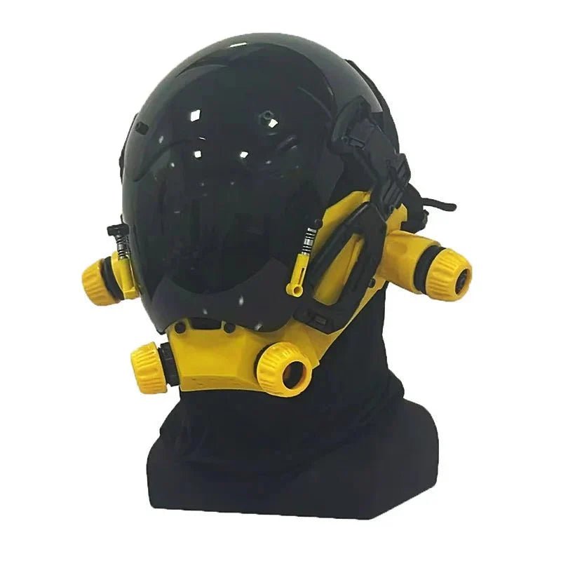 Cyberpunk Mask: Robocop - Style Futuristic Standard Model for Cosplay & Parties - GiftMira
