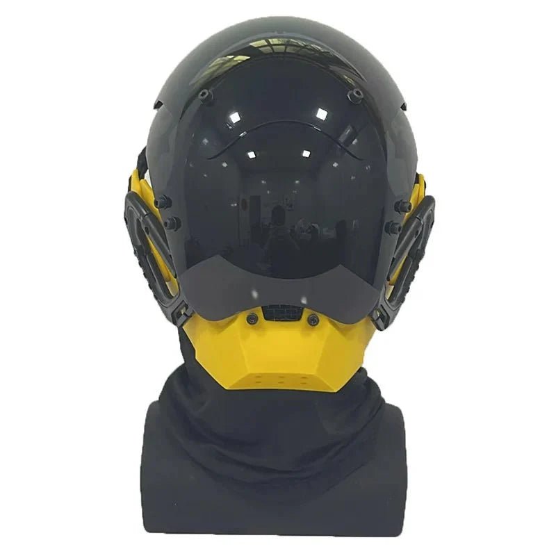 Cyberpunk Mask: Robocop - Style Futuristic Standard Model for Cosplay & Parties - GiftMira