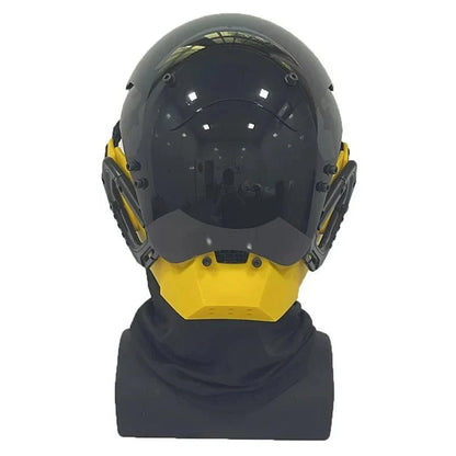 Cyberpunk Mask: Robocop - Style Futuristic Standard Model for Cosplay & Parties - GiftMira