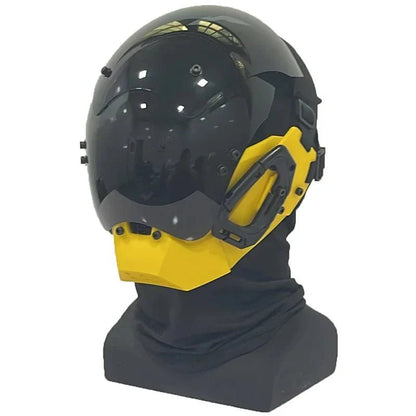 Cyberpunk Mask: Robocop - Style Futuristic Standard Model for Cosplay & Parties - GiftMira