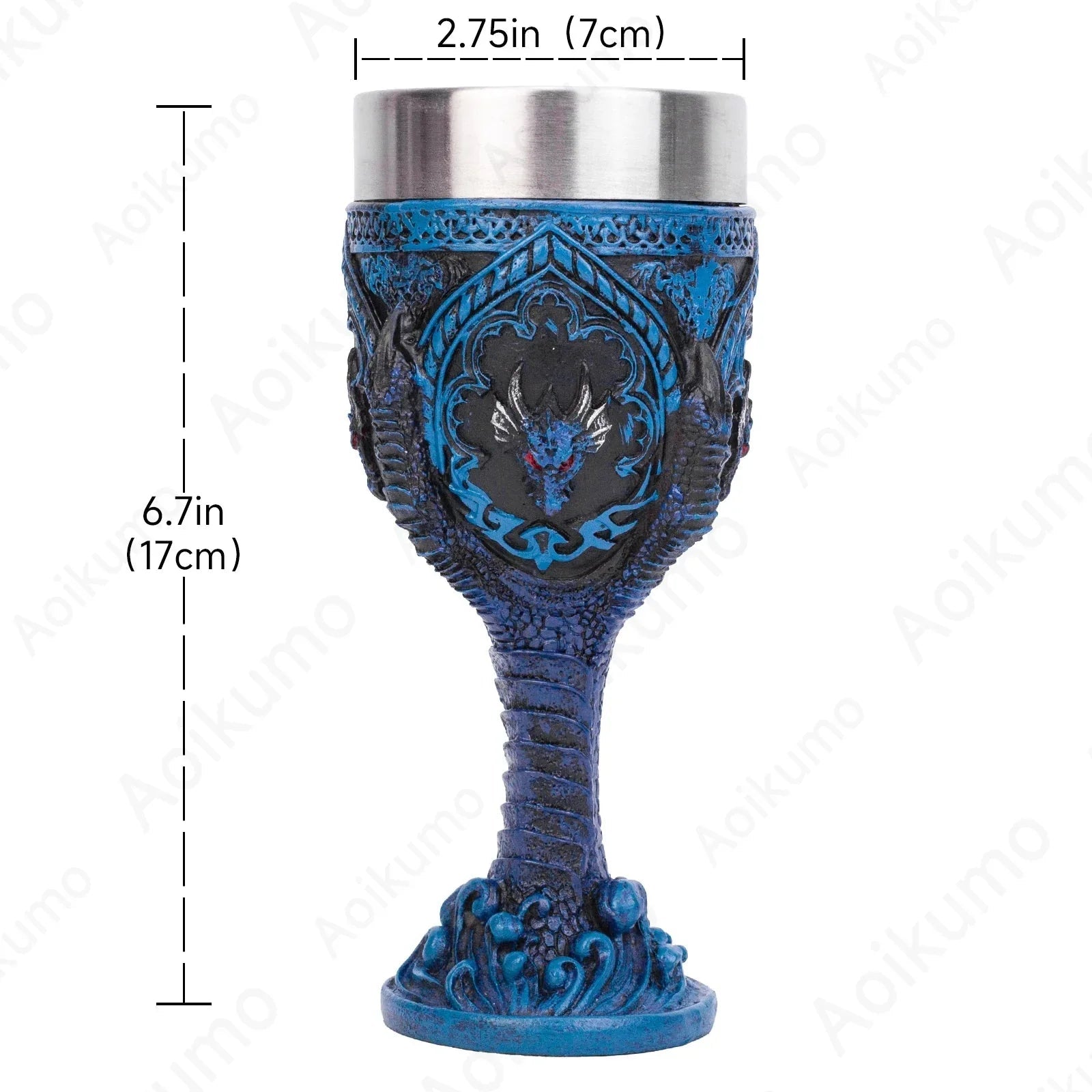DarkFang Gothic Wine Goblet - GiftMira