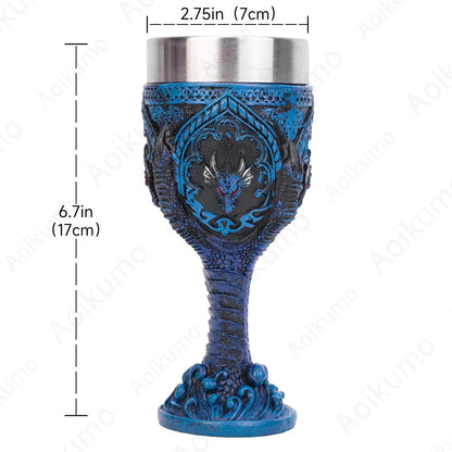 DarkFang Gothic Wine Goblet - GiftMira