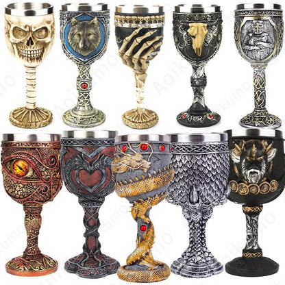 DarkFang Gothic Wine Goblet - GiftMira