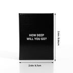 Deep Conversation Card Game 99 Question Cards 3 Levels Date Night Game Night Adults Couples Friends Ages 17+ - GiftMira