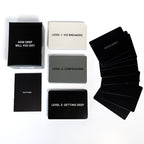 Deep Conversation Card Game 99 Question Cards 3 Levels Date Night Game Night Adults Couples Friends Ages 17+ - GiftMira