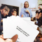 Deep Conversation Card Game 99 Question Cards 3 Levels Date Night Game Night Adults Couples Friends Ages 17+ - GiftMira
