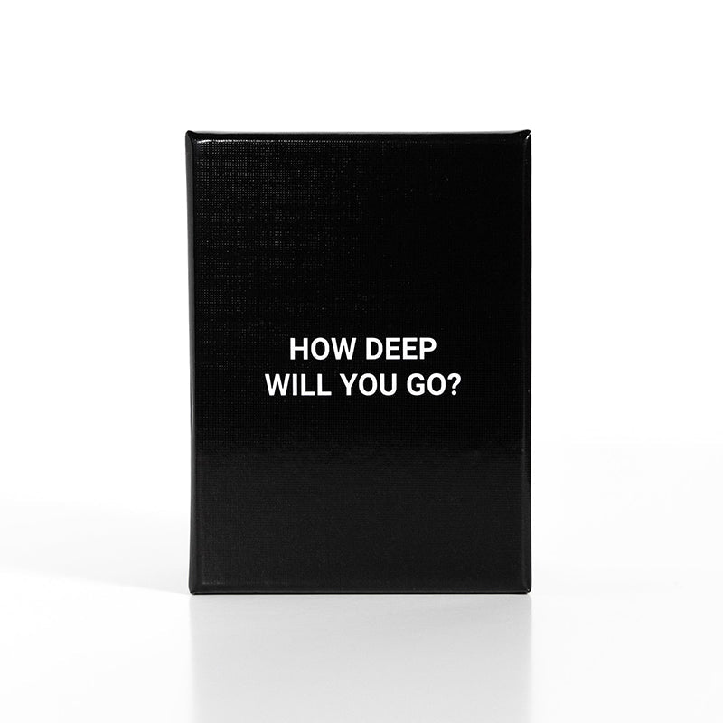 Deep Conversation Card Game 99 Question Cards 3 Levels Date Night Game Night Adults Couples Friends Ages 17+ - GiftMira