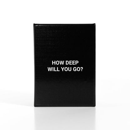 Deep Conversation Card Game 99 Question Cards 3 Levels Date Night Game Night Adults Couples Friends Ages 17+ - GiftMira