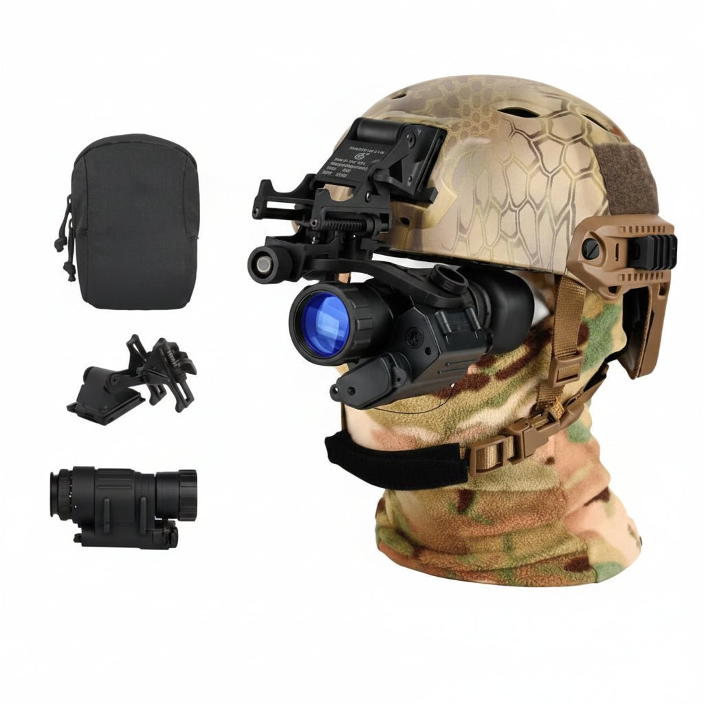 Digital PVS - 14 Style Night Vision Monocular – 2X 28mm, 850nm IR Illuminator - GiftMira