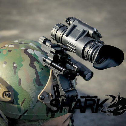 Digital PVS - 14 Style Night Vision Monocular – 2X 28mm, 850nm IR Illuminator - GiftMira