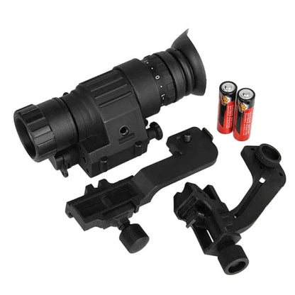 Digital PVS - 14 Style Night Vision Monocular – 2X 28mm, 850nm IR Illuminator - GiftMira