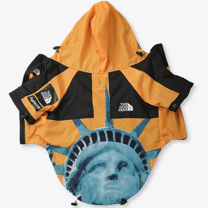 Dog Windbreaker Raincoat with Hoodie - GiftMira