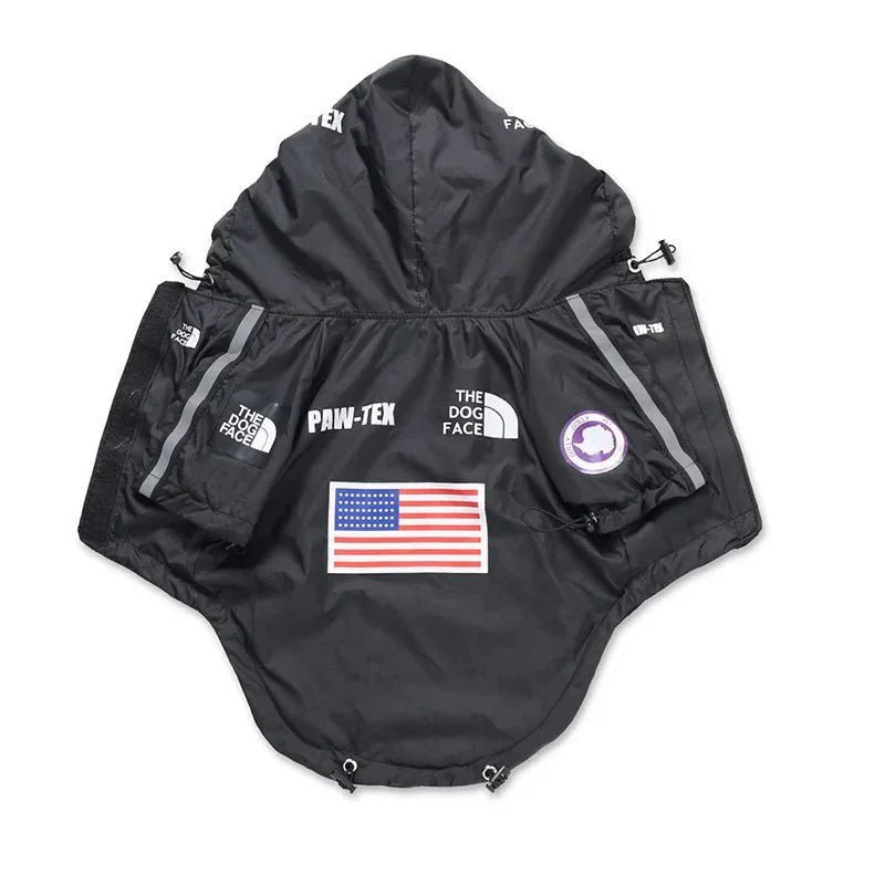 Dog Windbreaker Raincoat with Hoodie - GiftMira