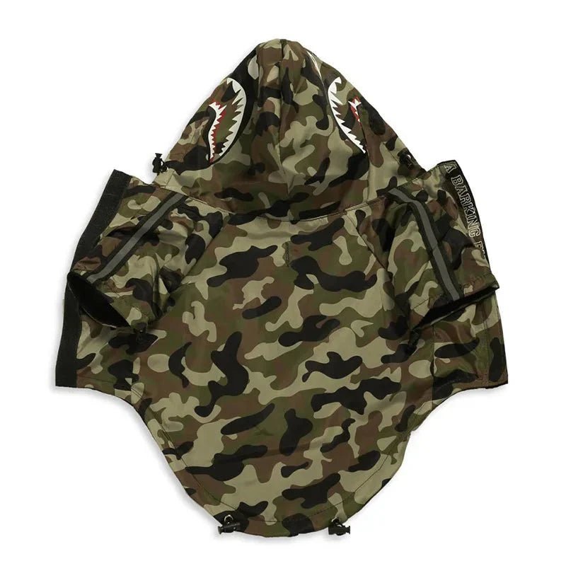 Dog Windbreaker Raincoat with Hoodie - GiftMira