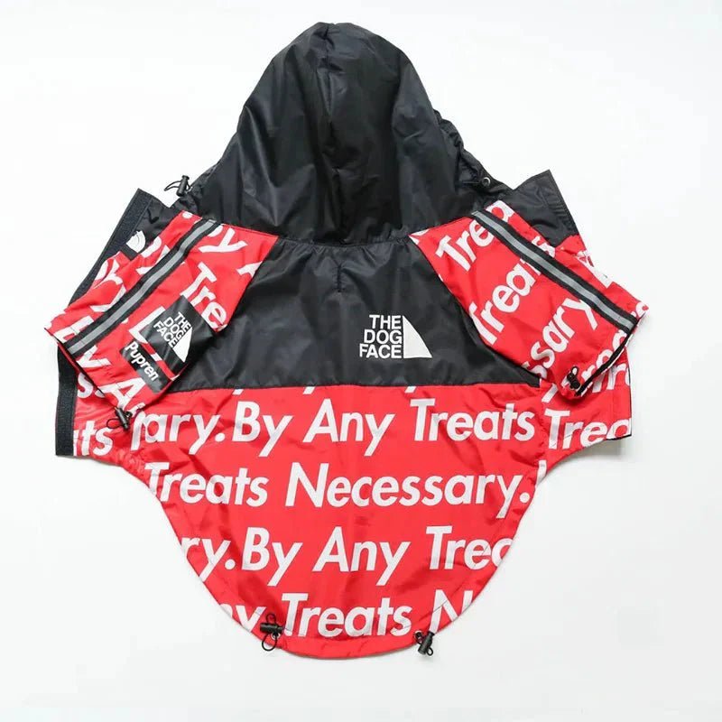 Dog Windbreaker Raincoat with Hoodie - GiftMira