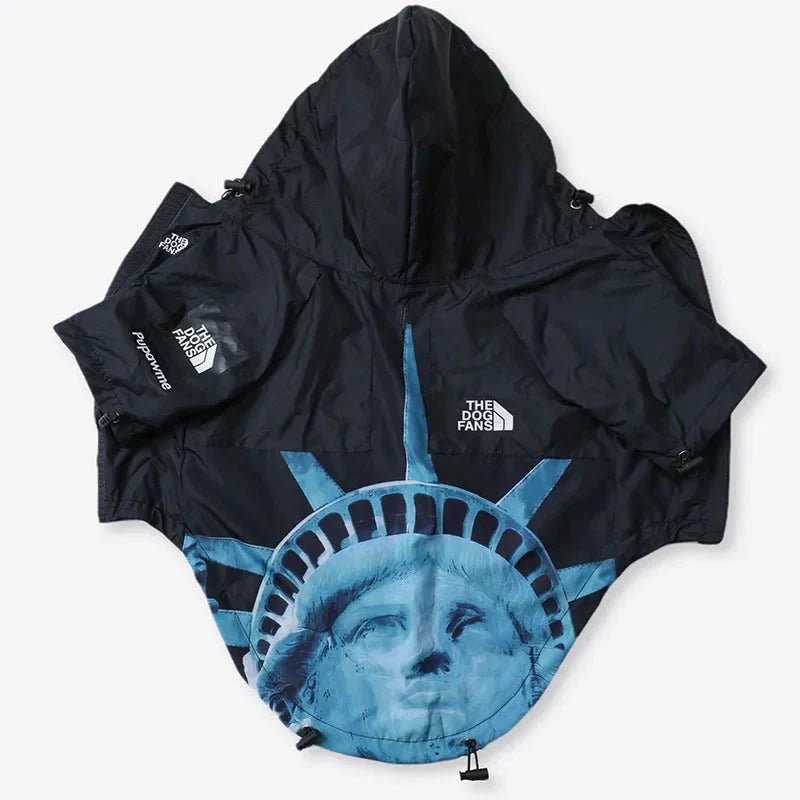 Dog Windbreaker Raincoat with Hoodie - GiftMira