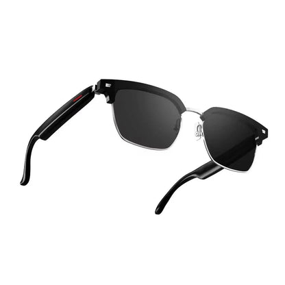 E13 Bluetooth Smart Reading Glasses Open Ear Audio Blue Light Blocking IPX67 Touch Control Unisex - GiftMira