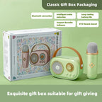 EchoVibe: Bluetooth Karaoke Speaker | TF Card, FM Radio, HiFi Bass, Hands - Free Calls - GiftMira