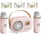 EchoVibe: Bluetooth Karaoke Speaker | TF Card, FM Radio, HiFi Bass, Hands - Free Calls - GiftMira