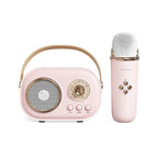 EchoVibe: Bluetooth Karaoke Speaker | TF Card, FM Radio, HiFi Bass, Hands - Free Calls - GiftMira