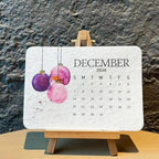 Eco - Friendly Plantable Seed Calendar 2026 – 12 Month Biodegradable Wildflower Planner with Stand - GiftMira