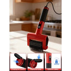 Electric Grill Brush Rechargeable 650RPM Spinning LED Stainless Steel Cordless BBQ Cleaner Outdoor - GiftMira