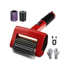 Electric Grill Brush Rechargeable 650RPM Spinning LED Stainless Steel Cordless BBQ Cleaner Outdoor - GiftMira