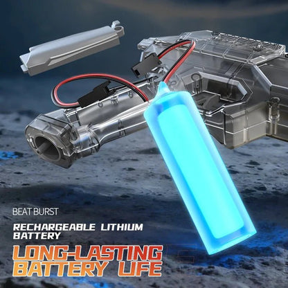 Electric Water Gun Automatic Water Blaster Powerful Squirt Toy for Adults Kids Beach Summer Gift - GiftMira