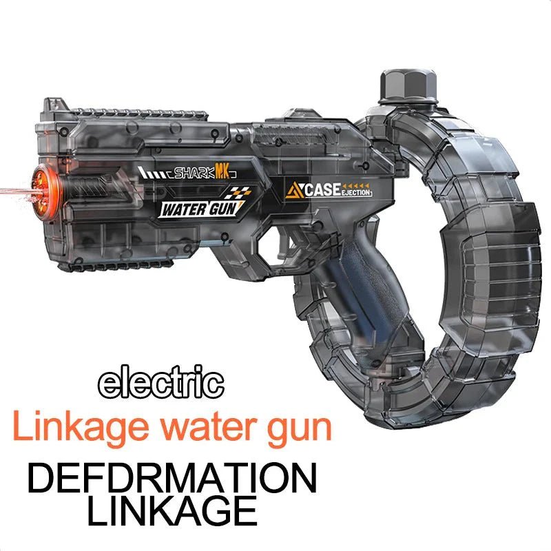 Electric Water Gun Automatic Water Blaster Powerful Squirt Toy for Adults Kids Beach Summer Gift - GiftMira