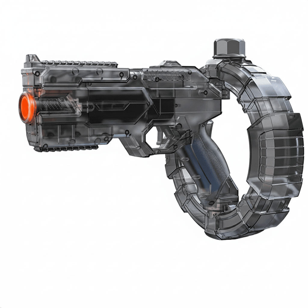 Electric Water Gun Automatic Water Blaster Powerful Squirt Toy for Adults Kids Beach Summer Gift - GiftMira