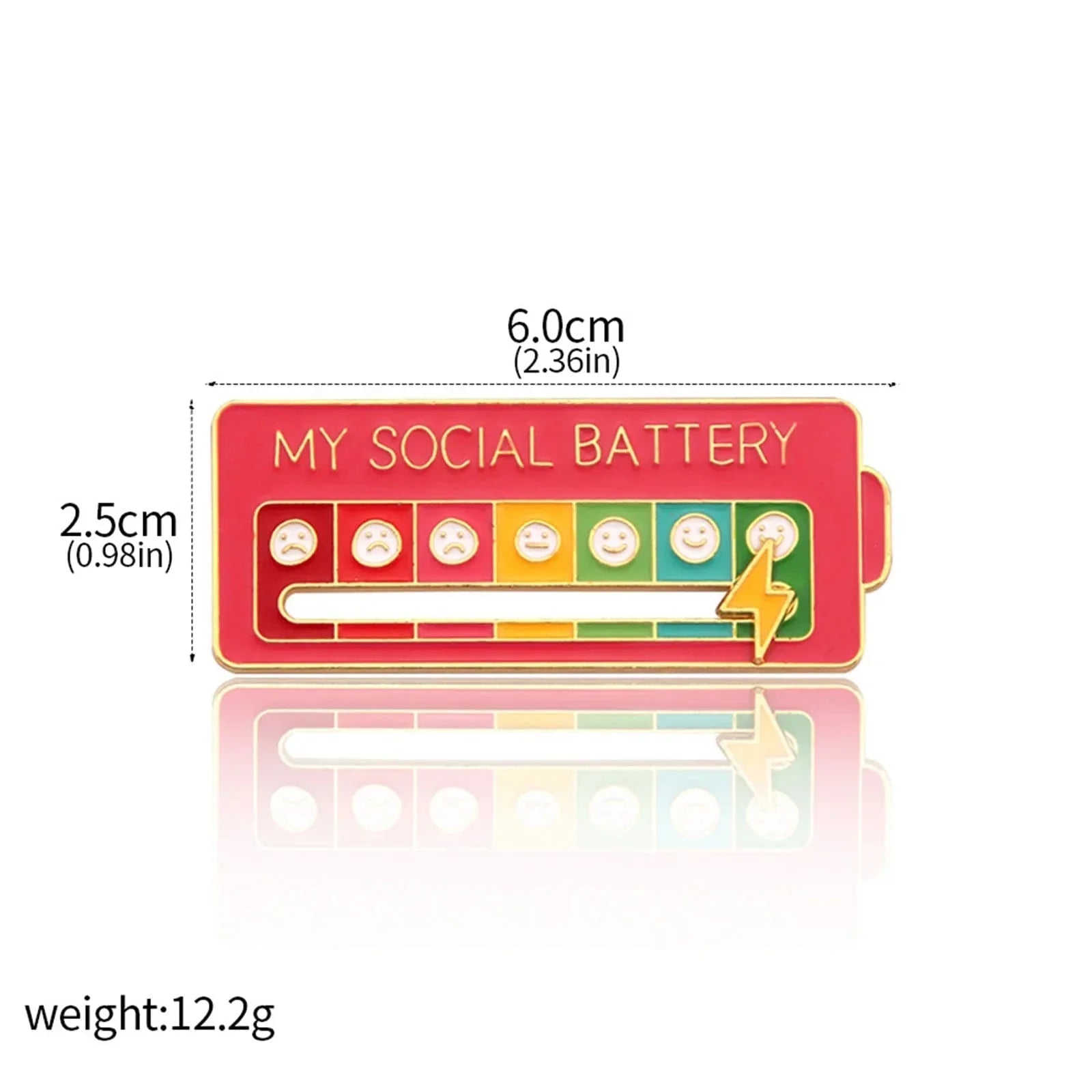 EmotionTrend Pins: Social Battery Mood Tracker - GiftMira