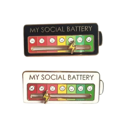 EmotionTrend Pins: Social Battery Mood Tracker - GiftMira