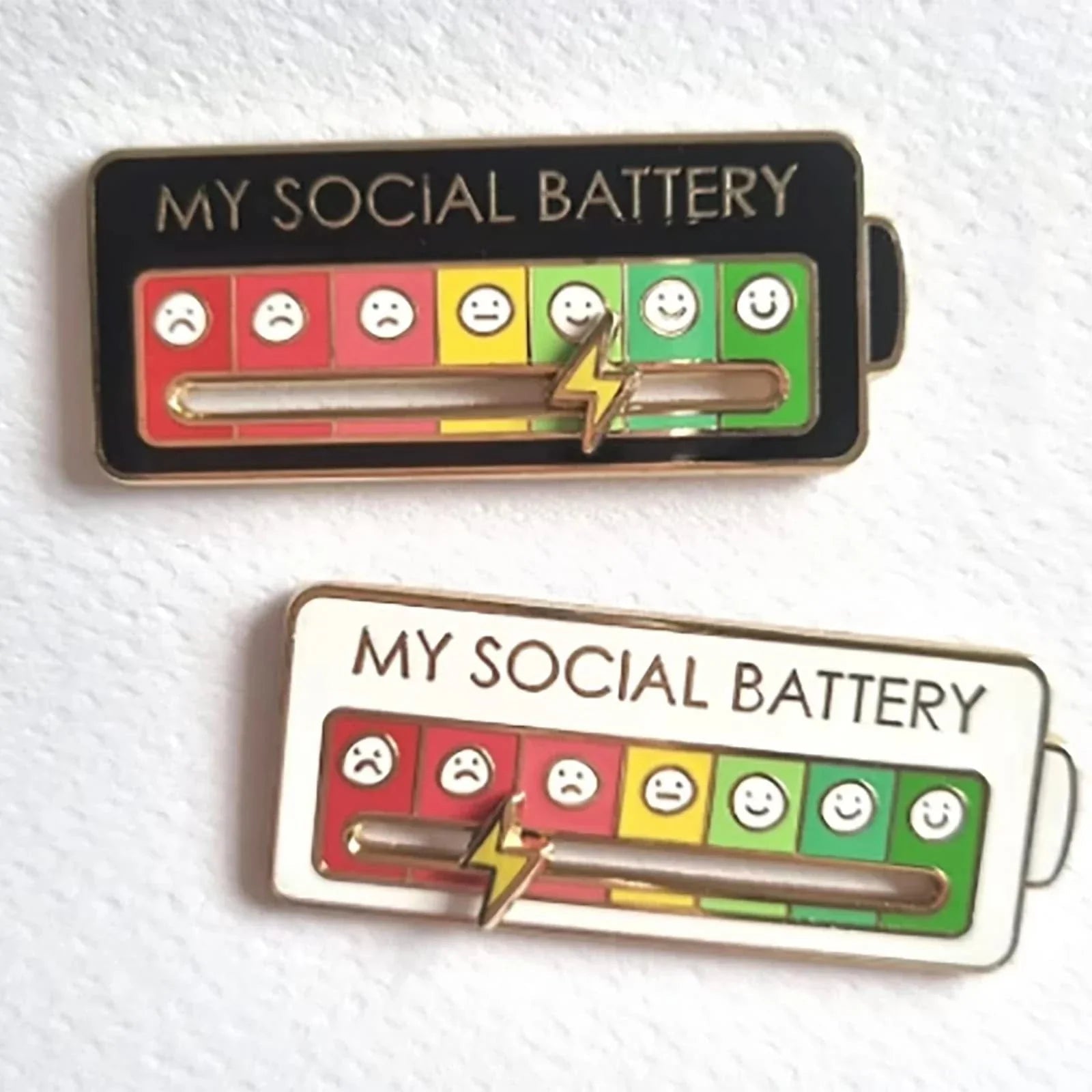 EmotionTrend Pins: Social Battery Mood Tracker - GiftMira