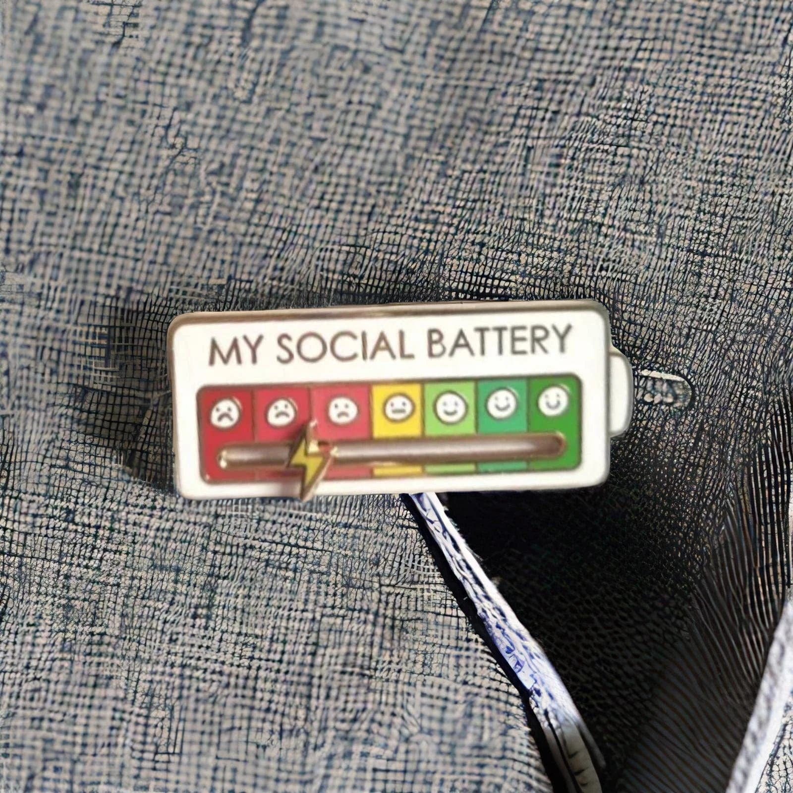 EmotionTrend Pins: Social Battery Mood Tracker - GiftMira