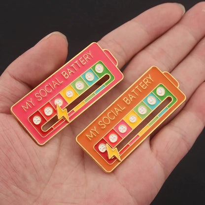 EmotionTrend Pins: Social Battery Mood Tracker - GiftMira