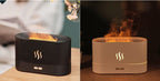 FlameScent - Flaming Effect Humidifier & Ultrasonic Cool Mist Aroma Diffuser - GiftMira