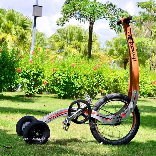 Fold 20 Inch Big Wheel Fitness Stand Up Bike - GiftMira