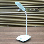 Foldable LED Desk Lamp with Touch Control, Adjustable Brightness, USB Rechargeable Eye Care Table Light for Study & Bedside - GiftMira