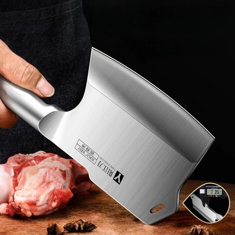 Forged Bone Cutting Knife - Premium Heavy - Duty Cleaver for Butchers - GiftMira