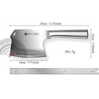 Forged Bone Cutting Knife - Premium Heavy - Duty Cleaver for Butchers - GiftMira